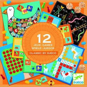 12 jocuri clasice Djeco imagine