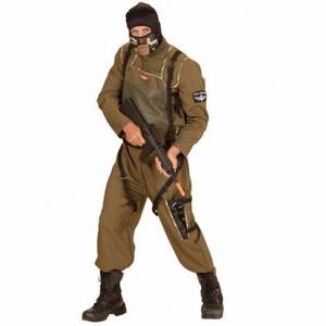 Costum parasutist militar adult imagine