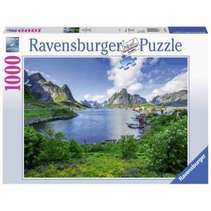 Puzzle Portul Lofoten, 1000 piese imagine