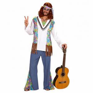 Costum hippie woodstock imagine