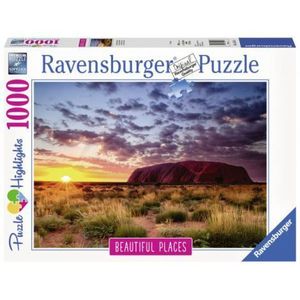 Puzzle Muntele Uluru, 1000 Piese imagine