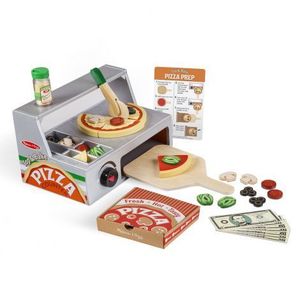 Set de joaca din lemn Cuptorul de pizza - Melissa And Doug imagine