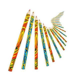 Set 24 creioane colorate Curcubeu imagine