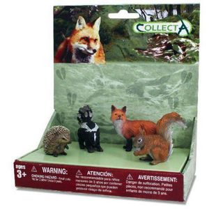 Set 4 figurine Animale din padure - Collecta imagine