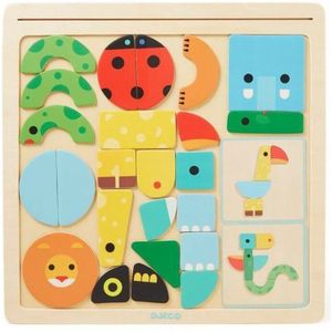 Geo Basic Djeco, joc pentru bebe cu forme geometrice imagine