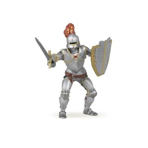 Figurina - Knight in armour with red feather | Papo imagine