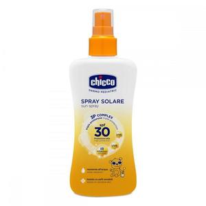 Spray Chicco protectie solara dermopediatrica, SPF 30+, 150ml, 0 luni+ imagine