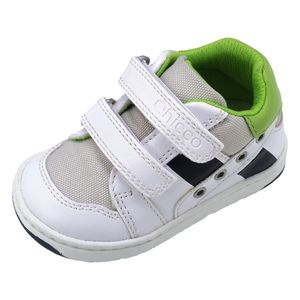 Pantofi sport copii Chicco Giuliano, alb cu model, 65653 imagine