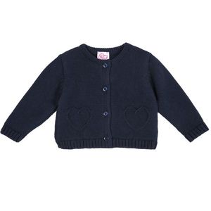 Cardigan copii Chicco, tricotat, albastru, 96074 imagine