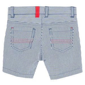Pantalon scurt pentru copii, Chicco, alb cu bleumarin, 52864 imagine