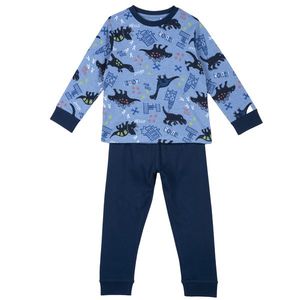 Pijama copii Chicco, bluza si pantalon, turcoaz, 31315 imagine