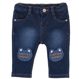 Pantaloni lungi copii Chicco, 08562-61MFCO, albastru inchis imagine