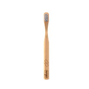 Periuta de dinti pentru copii Chicco din bambus, ambalaj albastru, 3ani+ imagine