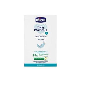 Sapun solid Chicco Baby Moments Skin, 100g, 0luni+ imagine