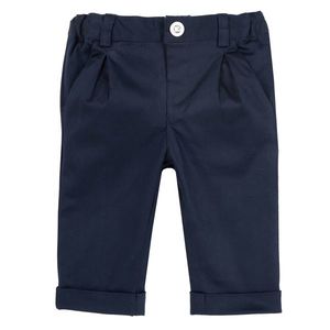 Pantaloni copii Chicco satin, albastru, 08628 imagine