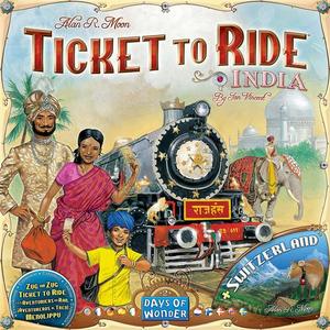 Extensie - Ticket to Ride - India + Switzerland | Days of Wonder imagine