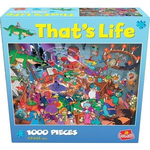 Puzzle 1000 piese - That's Life - Magic School | Goliath imagine