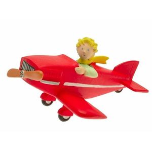 Figurina - The Little Prince In His Plane | Plastoy imagine