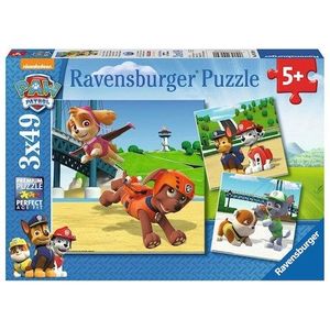 Puzzle 3 X 49 piese - Patrula Catelusilor | Ravensburger imagine
