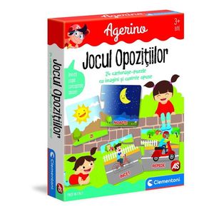 Puzzle educativ - Agerino - Jocul opozitiilor | Clementoni imagine