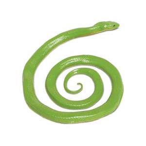 Figurina - Sarpe verde aspru | Safari imagine