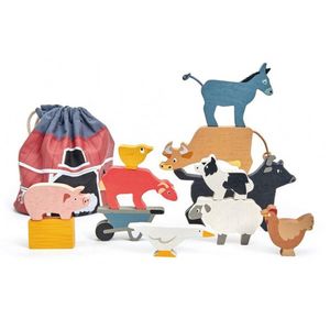Set animale domestice - 13 piese | Tender Leaf Toys imagine