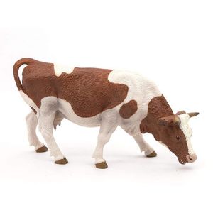 Figurina - Grazing Simmental Cow | Papo imagine