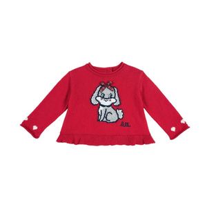 Pulover copii Chicco, tricotat, imprimeu catelus, 69384 imagine