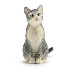 Figurina schleich pisica, asezata 13771 imagine