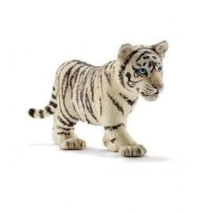 Figurina schleich pui de tigru alb 14732 imagine