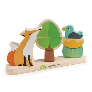 Puzzle magnetic - Foxy Magnetic Stacker | Tender Leaf Toys imagine