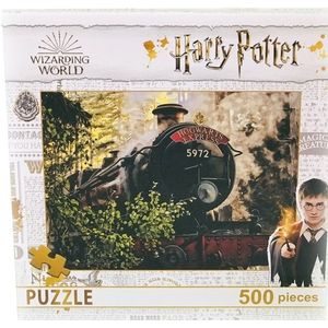 Puzzle 500 piese - Harry Potter, Trenul Hogwarts Express | Jigsaw Puzzle imagine