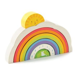 Jucarie din lemn - Rainbow Tunnel | Tender Leaf Toys imagine