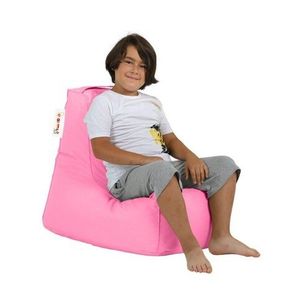 Fotoliu pentru copii, Bean Bag, Ferndale, 40x65 cm, poliester impermeabil, roz imagine