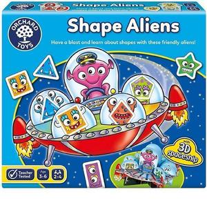 Joc educativ: Shape Aliens. Forme de extraterestrii imagine