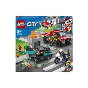 Lego City. Stingere de incendiu si urmarire politista imagine