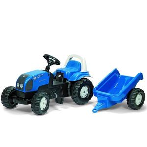 Tractor cu pedale Rolly Toys Kid Landini cu remorca imagine