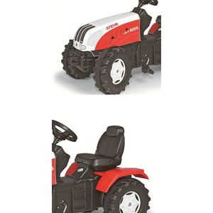 Tractor cu pedale Rolly Toys Steyer CVT cu cupa imagine