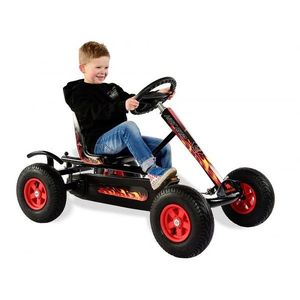 Kart cu pedale Junior Hot Rod BF1 negru imagine