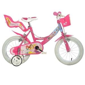 Bicicleta pentru fetite Disney Princess 14 inch Dino Bikes imagine
