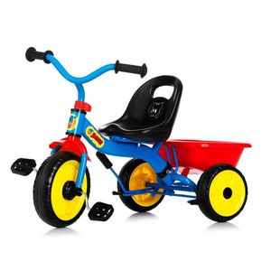 Tricicleta pentru copii cu maner Bamse Nordic Hoj imagine