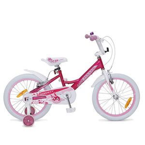Bicicleta pentru fetite cu roti ajutatoare Byox Lovely 18 inch imagine