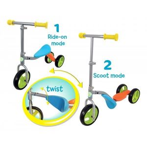 Trotineta copii 3 roti MV Scoot 2 in 1 bicicleta fara pedale imagine