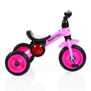 Tricicleta cu roti din cauciuc Byox Bonfire Pink imagine