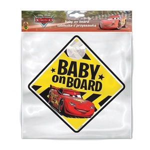 Semn de avertizare Baby on Board Cars Seven SV9610 imagine
