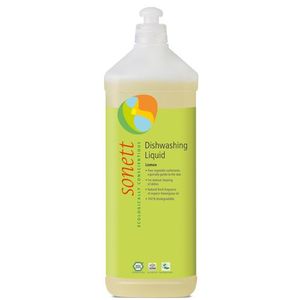 Detergent ecologic pentru spalat vase lamaie Sonett 1L imagine
