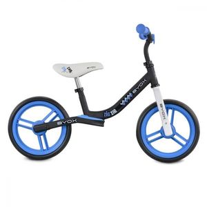 Bicicleta fara pedale 12 inch Byox Zig-Zag Blue imagine
