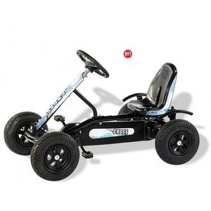Kart cu pedale Junior Cross BF1 negru imagine