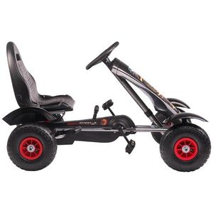 Kart cu pedale F618 Air negru Kidscare imagine