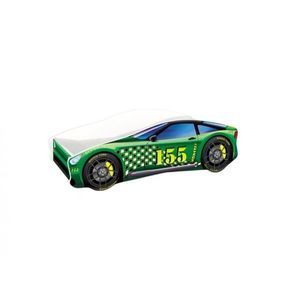 Pat Tineret Race Car 04 Green 140x70 imagine